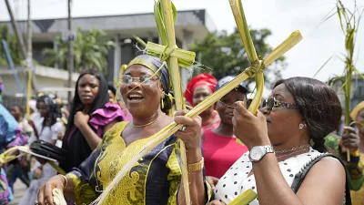  Palm Sunday in Nigeria Brings Message of Hope to Catholic Faithful